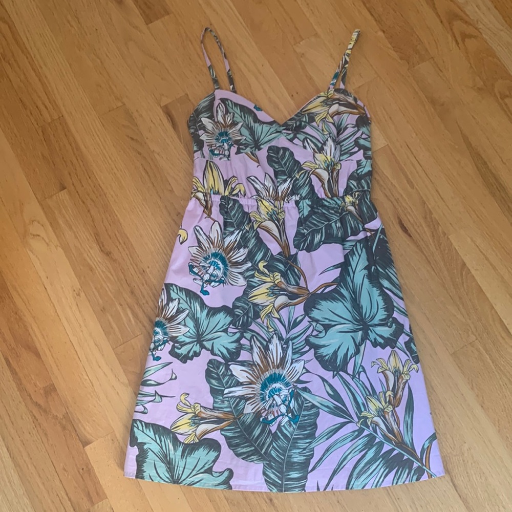 J Crew Island Pattern Dress